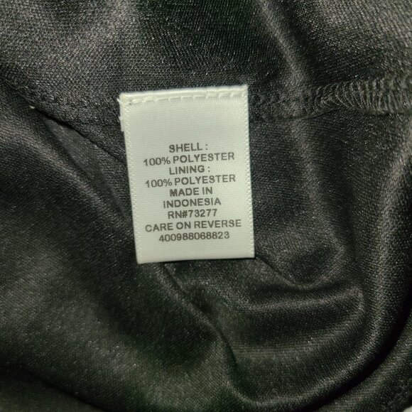 ELLE Pleated Swing Mini Skirt Black and Yellow Floral Size M - Picture 3 of 5